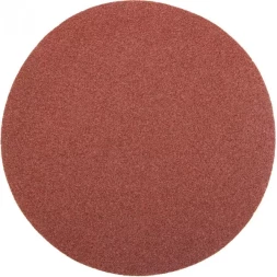 Круг шлифовальный универсальный STAYER &quot;MASTER&quot; из абразивной бумаги на велкро основе, без отверстий, Р100, 125мм, 5шт 35453-125-100