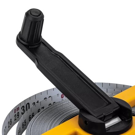 Рулетка геодезическая Denzel 30 м х 13 мм, открытый корпус, металлическая лента 31491 купить в Надыме