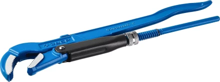 Ключ трубный рычажный ЗУБР &quot;ПРОФЕССИОНАЛ&quot;, изогнутые губки, цельнокованый, Сr-V, № 1,  1&quot; 27337-1_z01 купить в Надыме