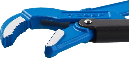 Ключ трубный рычажный ЗУБР &quot;ПРОФЕССИОНАЛ&quot;, изогнутые губки, цельнокованый, Сr-V, № 1,  1&quot; 27337-1_z01 купить в Надыме