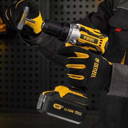 Щетка для дрели, 50 мм, Плоская, со шпилькой, нержавеющая витая проволока Denzel 744623 купить в Надыме