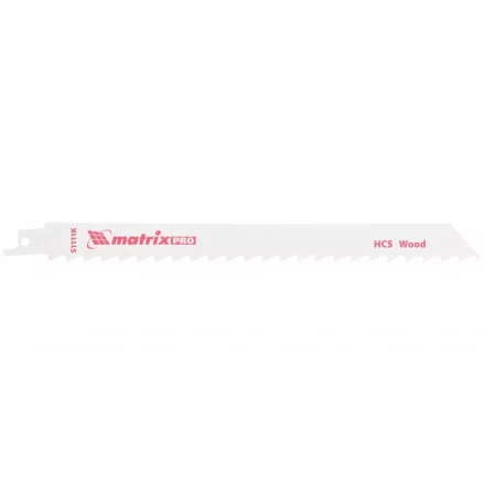 Полотна по дереву для сабельной пилы S1111K 200/8,5мм HCS 2 штуки  PRO Matrix 782012 купить в Надыме