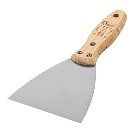 Шпательная лопатка из нержавеющей стали, 100 мм, буковая рукоятка, EFP Matrix 85617 купить в Надыме