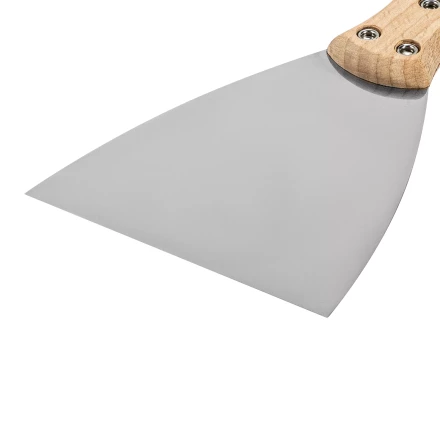 Шпательная лопатка из нержавеющей стали, 100 мм, буковая рукоятка, EFP Matrix 85617 купить в Надыме