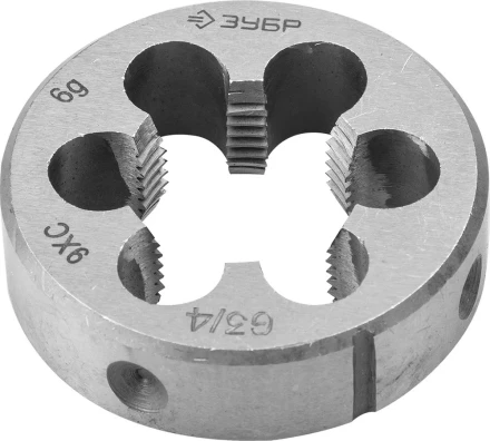 Плашка ЗУБР "МАСТЕР" круглая ручная для трубной резьбы, G 1/2" 4-28032-1/2 купить в Надыме