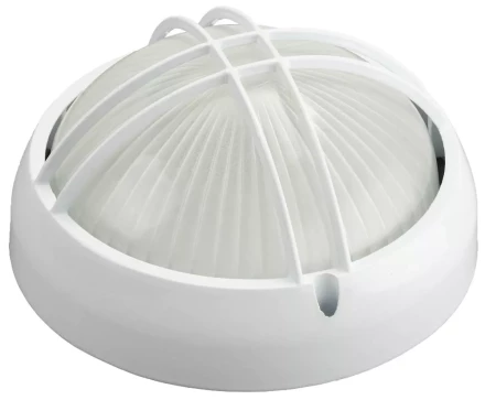 Светильник уличный СВЕТОЗАР "ОРБИТА" влагозащищенный, цвет белый, 60Вт SV-57311-W купить в Надыме