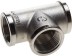 Тройник GENERAL FITTINGS никелированная латунь, г/г/г, 3/4&quot; 51052-3/4 купить в Надыме