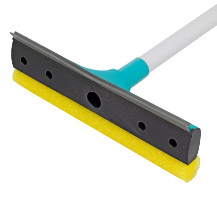 Щетка-окномойка с водосгоном, пластиковый черенок, 430х220 мм, Home Palisad 93590 купить в Надыме