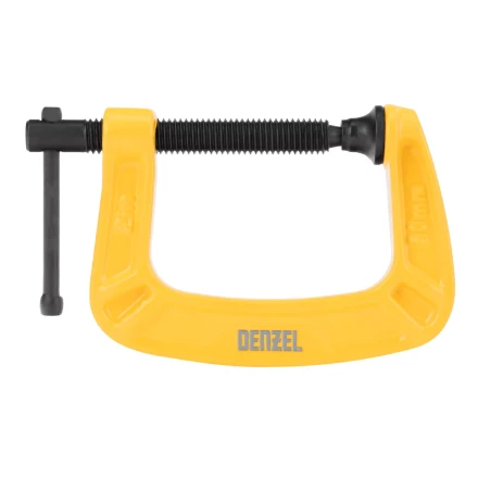 Струбцина G-образная Denzel, усиленная, 50 мм, 20641 купить в Надыме