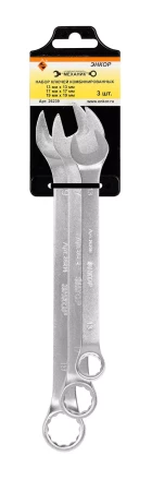 Набор ключей комбинированных 3 шт. Энкор 26239 26239 купить в Надыме