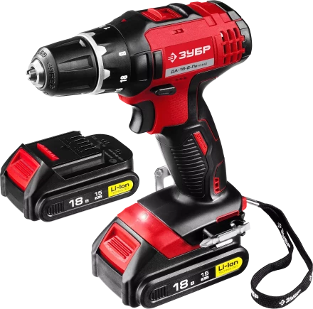 Дрель-шуруповерт 2 АКБ ДА-18-2-Ли КНМ2 серия МАСТЕР купить в Надыме
