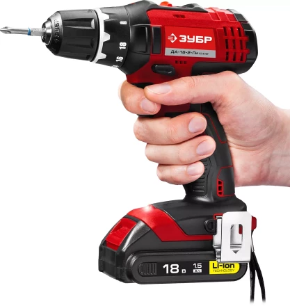 Дрель-шуруповерт 2 АКБ ДА-18-2-Ли КНМ2 серия МАСТЕР купить в Надыме