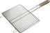 Решетка-гриль GRINDA &quot;BARBECUE&quot;, плоская, нержавеющая сталь, 300х225мм 424733 купить в Надыме