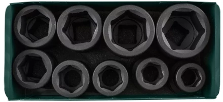 Набор головок торцевых ударных 1"DR 24-50мм 9предметов Jonnesway S03A8109S 48315 купить в Надыме