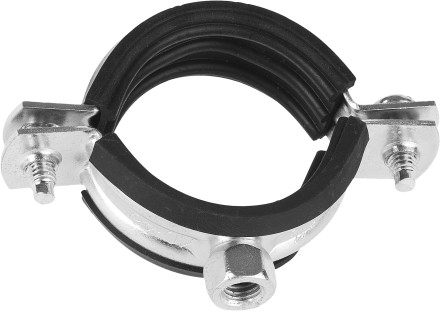 ЗУБР. Хомут трубный с гайкой, оцинкованный, 1/2&quot;, 1шт 37850-20-24-1 купить в Надыме