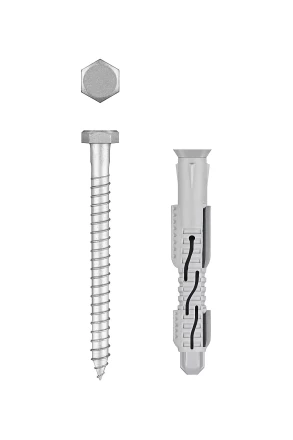 ЗУБР ФД-П 10 x 80 мм, фасадный дюбель, нейлон/цинк, 50 шт (301475-080) купить в Надыме