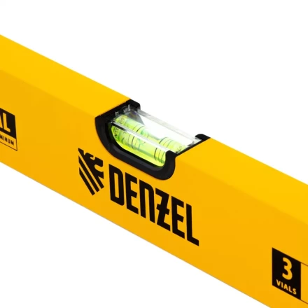 Уровень алюминиевый, 1500 мм, фрезерованный, 3 глазка Denzel 33685 купить в Надыме