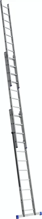 Лестница ЗУБР универсальная, трехсекционная со стабилизатором, 11 ступеней 38831-11 купить в Надыме