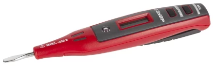 Тестер ЗУБР цифровой со световым индикатором, 12-220В, 140мм 59700 купить в Надыме