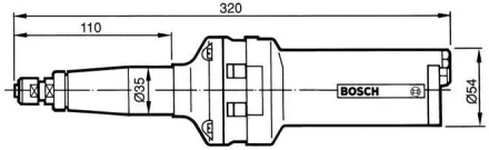 Шлифмашина BOSCH ПШМ пневматическая купить в Надыме
