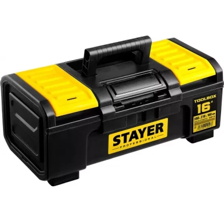 Ящик для инструмента "TOOLBOX-16" пластиковый, STAYER Professional 38167-16 купить в Надыме