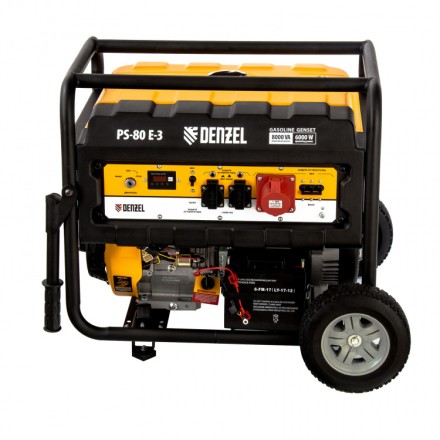 Генератор бензиновый Denzel PS 80 E-3 946954 купить в Надыме