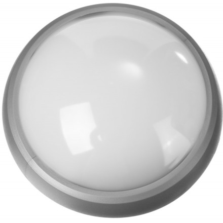 Светильник STAYER &quot;PROFI&quot; PROLight светодиодный, влагозащищенный IP65, пластиковый корпус, PC, влагозащищенный, круг, металлик, 4000К, 7(60Вт) 57362-60-S купить в Надыме