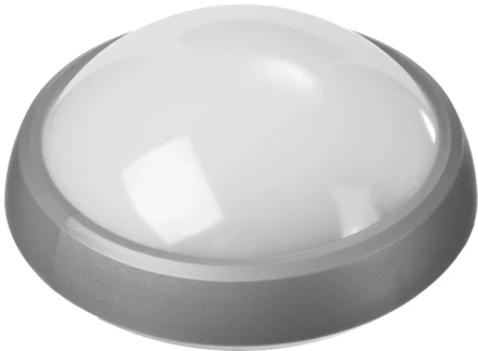 Светильник STAYER "PROFI" PROLight светодиодный, влагозащищенный IP65, пластиковый корпус, PC, влагозащищенный, круг, металлик, 4000К, 7(60Вт) 57362-60-S купить в Надыме