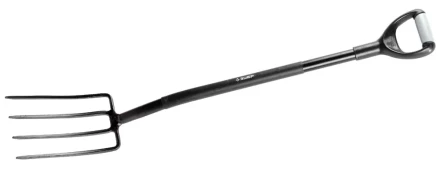 Вилы ЗУБР "МАСТЕР" АРТЕЛЬ садовые, стальной черенок, двухкомпонентная рукоятка, 290x190x1170мм 39567 купить в Надыме