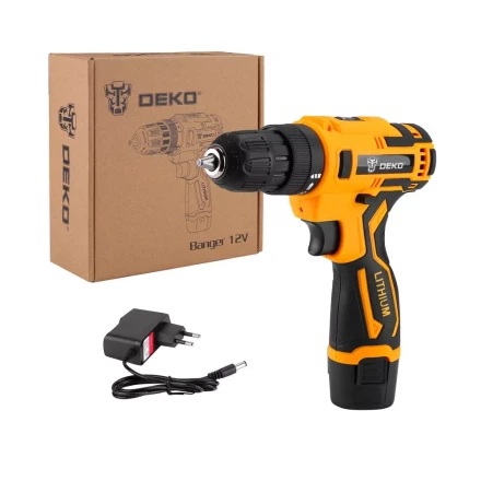 Дрель аккумуляторная DEKO Banger 12V SET1, 063-4129 купить в Надыме