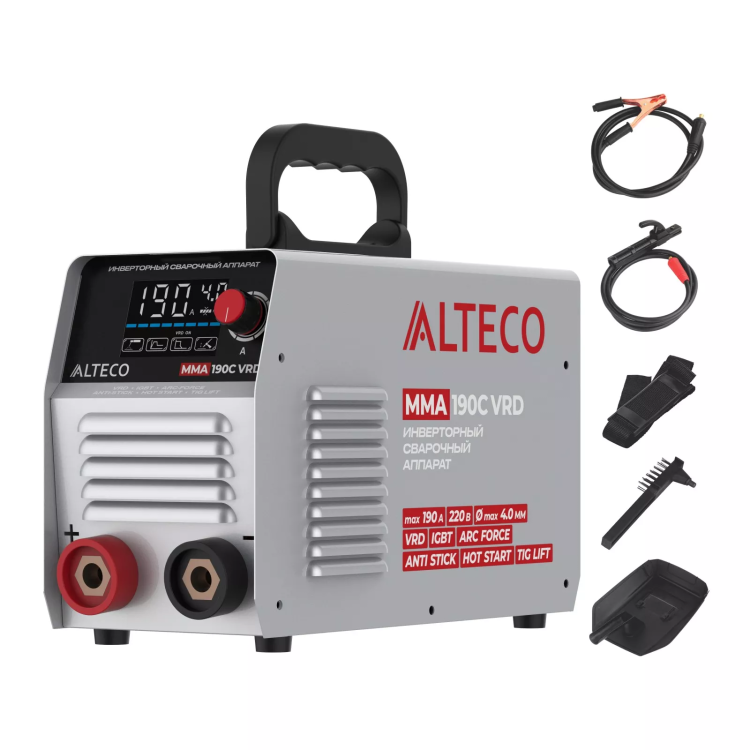 Инверторный сварочный аппарат ALTECO MMA 190C VRD 70221 купить в Надыме