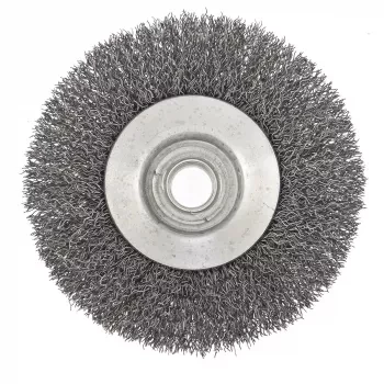 Щетка для УШМ 100 мм М14 "тарелка" витая проволока СИБРТЕХ 746087 купить в Надыме