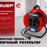ЗУБР ПВС-215, ПВС, 2 х 1.5 мм2, 50 м, 3500 Вт, силовой удлинитель на катушке (55103-50) купить в Надыме