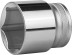 Торцовая головка KRAFTOOL &quot;INDUSTRIE QUALITAT&quot;, Cr-V, FLANK, хромосатинированная, 1/2&quot;, 32 мм 27805-32_z01 купить в Надыме