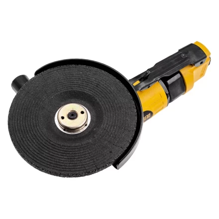 Пневматическая углошлифовальная машина Denzel 57477 AG125, 11000 об/мин, 125 мм, 186 л/мин купить в Надыме