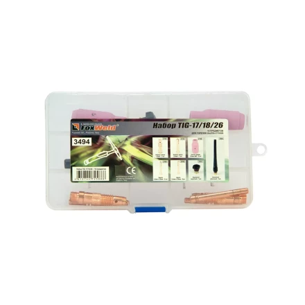 Набор комплектующих TIG17/18/26 FoxWeld купить в Надыме