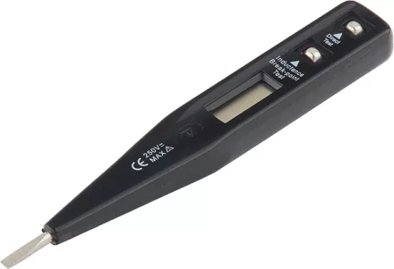 Тестер напряжения 12–220 В жидкокристаллический дисплей SPARTA 130805 купить в Надыме