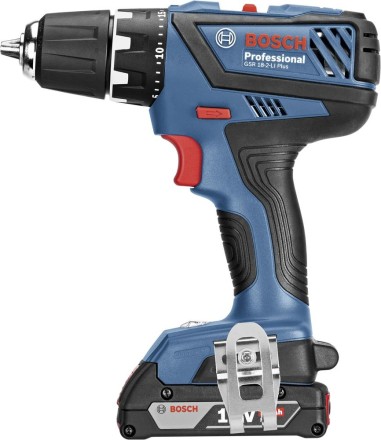 Дрель-шуруповерт аккумуляторная BOSCH GSR 18-2-LI Plus + Набор бит 2609160168 (0.601.9E6.101) купить в Надыме