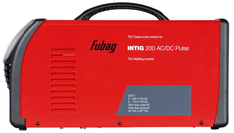 Сварочный инвертор INTIG 200 AC/DC PULSE с горелкой FB TIG 26 5P 4М Fubag купить в Надыме