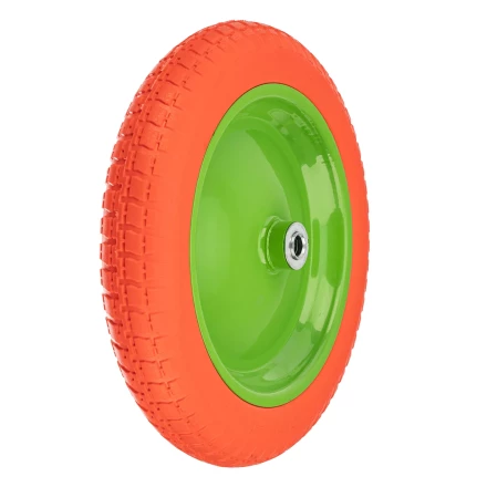 Колесо полиуретановое Сибртех 3.00-8, длина оси 90 мм, подшипник 16 мм, 689755 купить в Надыме