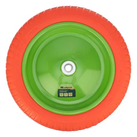 Колесо полиуретановое Сибртех 3.00-8, длина оси 90 мм, подшипник 16 мм, 689755 купить в Надыме