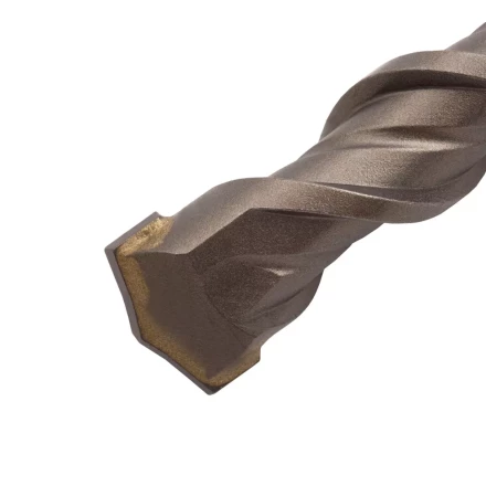 Бур по бетону Denzel, 22 x 260 мм, двойная спираль, три пылеотводящие кромки, 705052 купить в Надыме