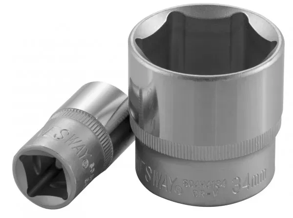 Головка торцевая шестигранная 1/2" М20  S04Н4120  Jonnesway 47217 купить в Надыме