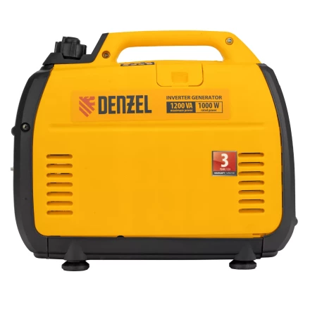Генератор инверторный Denzel GT-1200iS, 1.2 кВт, 230 В, бак 2.4 л, закрытый корпус, ручной старт купить в Надыме