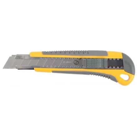 Нож STAYER "MASTER" с выдвижным сегмент. лезвием, пластмассовый, 18мм 0916 купить в Надыме