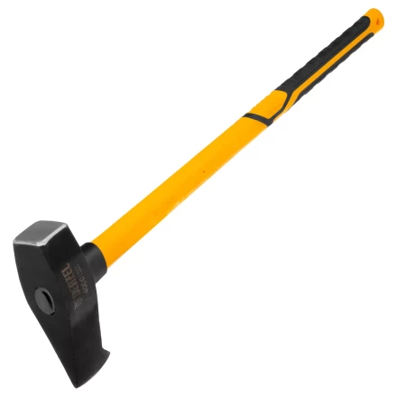 Колун-кувалда 4000 г Denzel 21852, кованая, фибергласовая  рукоятка c TPR покрытием, 880 мм купить в Надыме