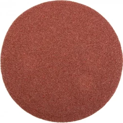 Круг шлифовальный универсальный STAYER &quot;MASTER&quot; из абразивной бумаги на велкро основе, без отверстий, Р40, 125мм, 5шт 35453-125-040