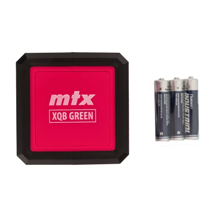 Лазерный уровень MTX XQB GREEN Basic SET, 20 м, зеленый луч, батарейки, резьба 1/4" 35019 купить в Надыме