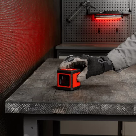 Лазерный уровень MTX XQB GREEN Basic SET, 20 м, зеленый луч, батарейки, резьба 1/4" 35019 купить в Надыме