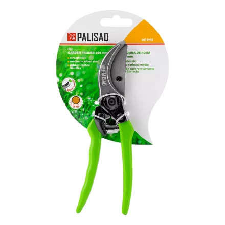 Секатор прямого реза Palisad, 200 мм, металлические обрезиненные рукоятки, 6054958 купить в Надыме